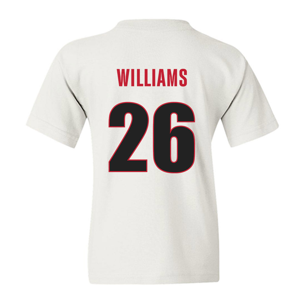 Georgia - NCAA Football : Gentry Williams - Classic Shersey Youth T-Shirt-1