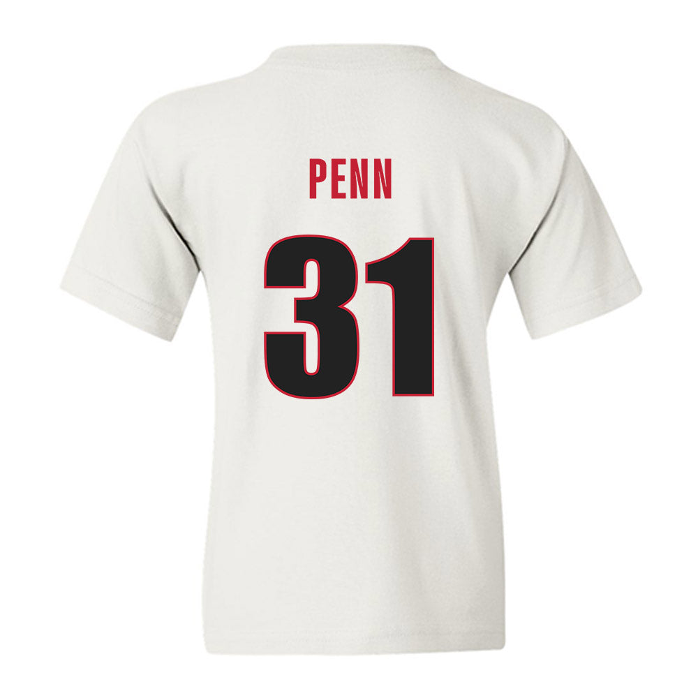 Georgia - NCAA Football : Wade Penn - Classic Shersey Youth T-Shirt-1