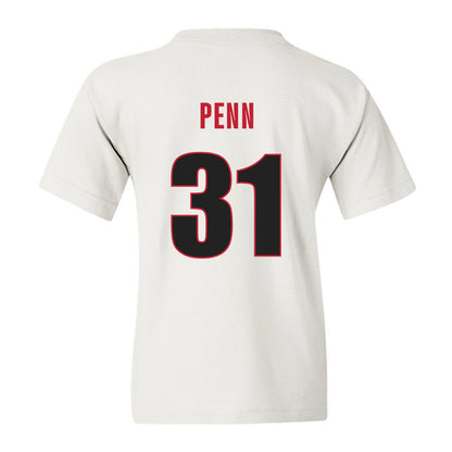 Georgia - NCAA Football : Wade Penn - Classic Shersey Youth T-Shirt-1