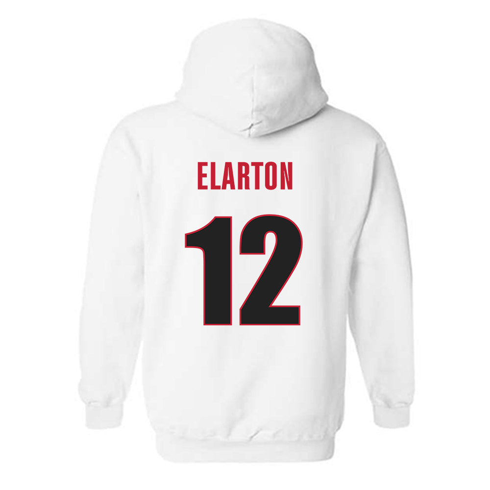 Georgia - NCAA Women's Volleyball : Chloe Elarton - Classic Shersey Hooded Sweatshirt-1