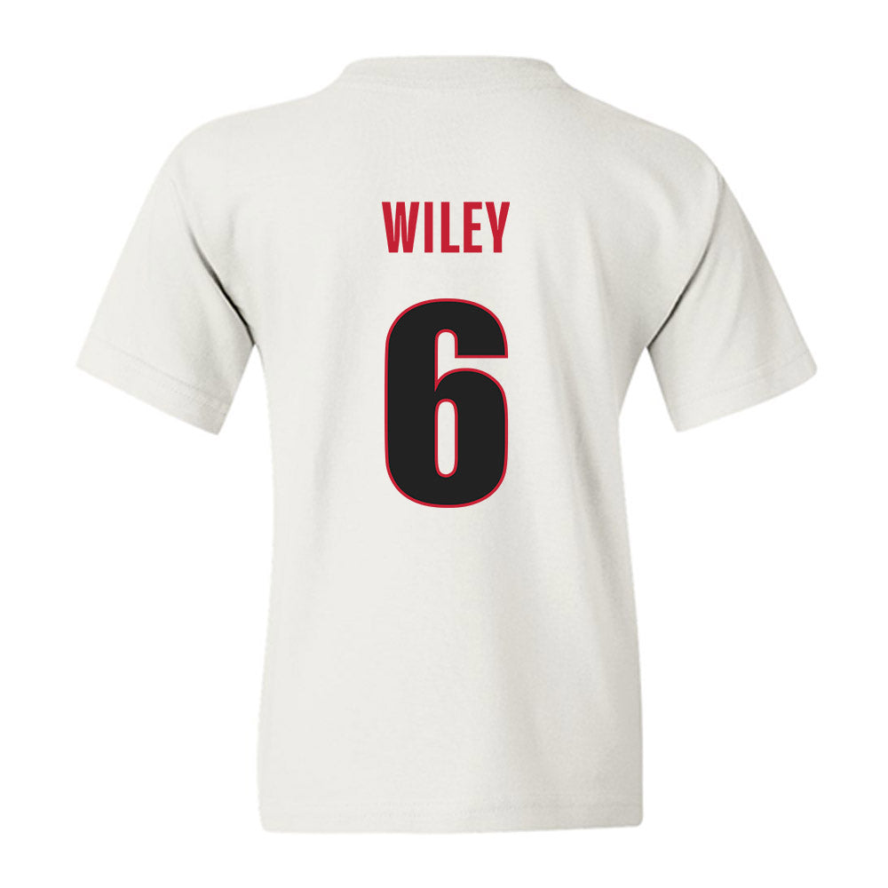 Georgia - NCAA Football : CJ Wiley - Classic Shersey Youth T-Shirt-1