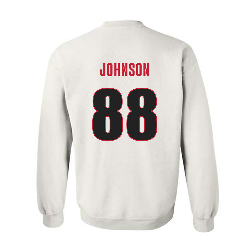 Georgia - NCAA Football : Nasir Johnson - Classic Shersey Crewneck Sweatshirt-1