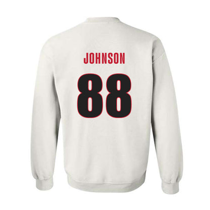 Georgia - NCAA Football : Nasir Johnson - Classic Shersey Crewneck Sweatshirt-1