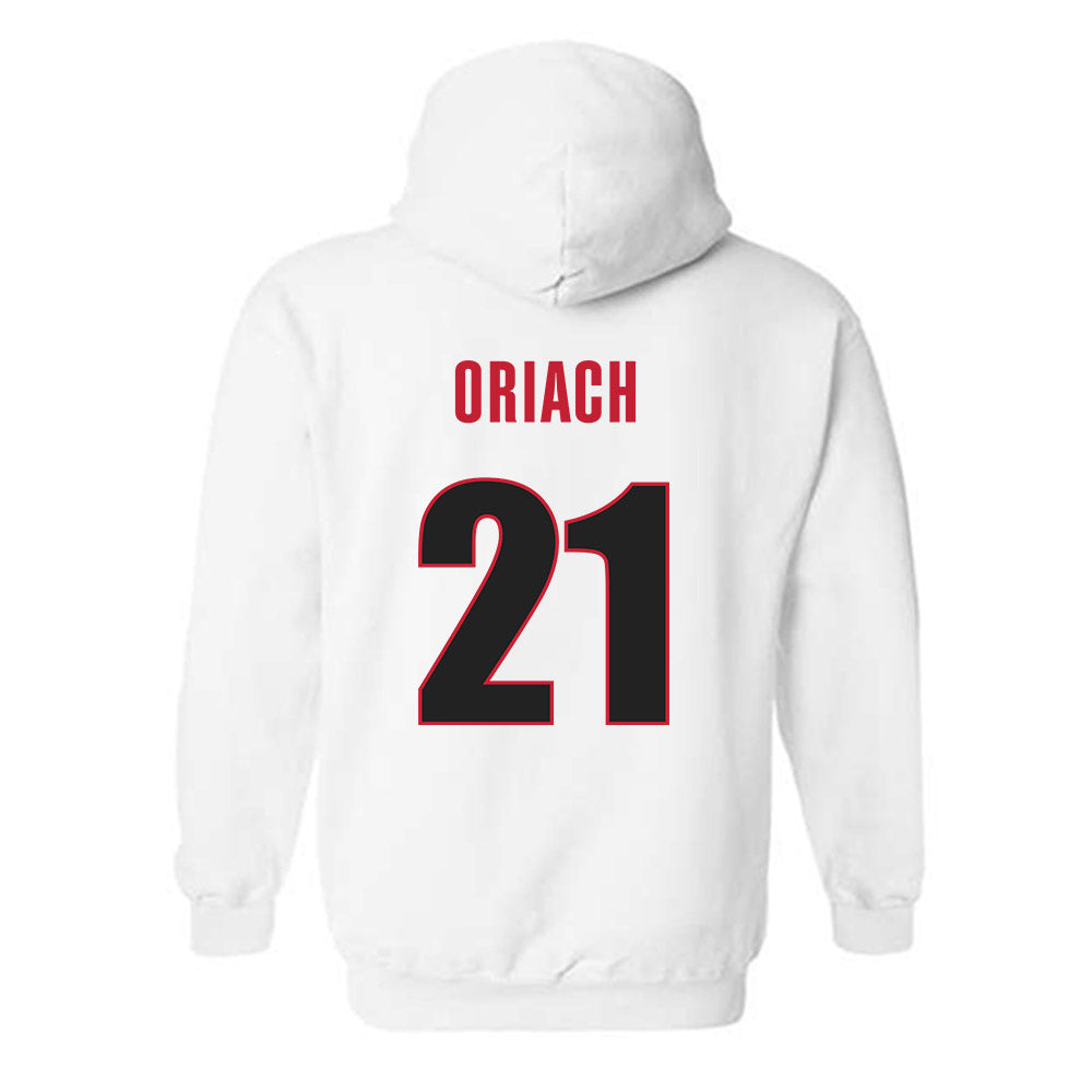 Georgia - NCAA Baseball : Jordy Oriach - Classic Shersey Hooded Sweatshirt-1