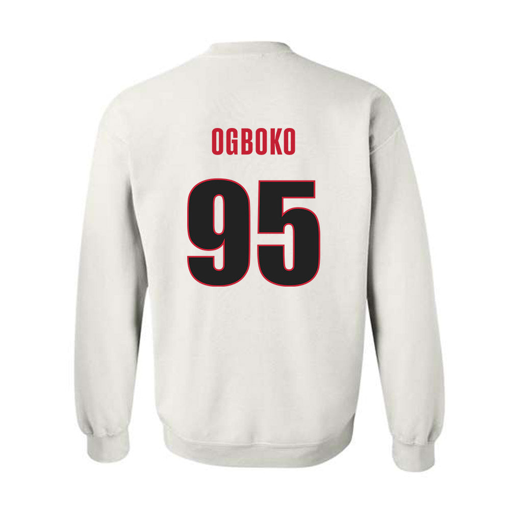 Georgia - NCAA Football : Nnamdi Ogboko - Classic Shersey Crewneck Sweatshirt-1
