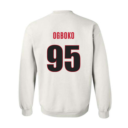 Georgia - NCAA Football : Nnamdi Ogboko - Classic Shersey Crewneck Sweatshirt-1