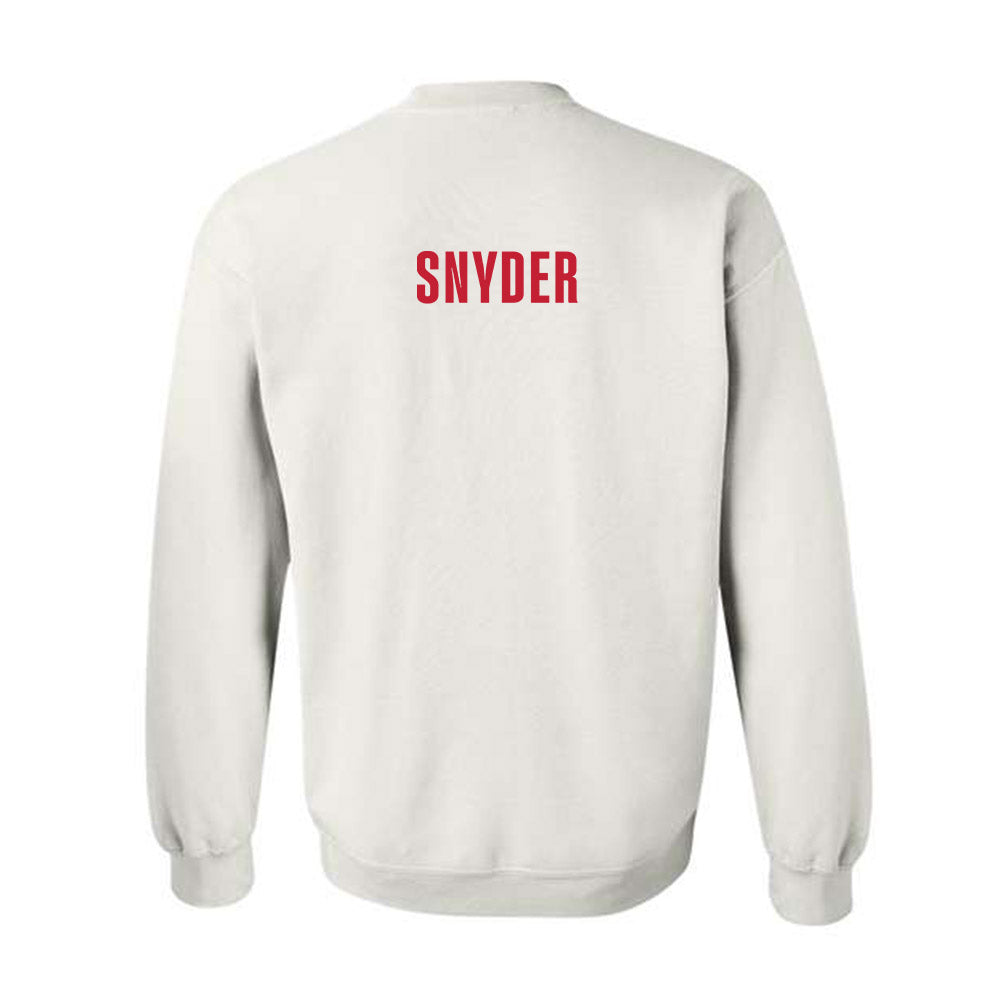 Georgia - NCAA Women's Gymnastics : Holly Snyder - Classic Shersey Crewneck Sweatshirt-1