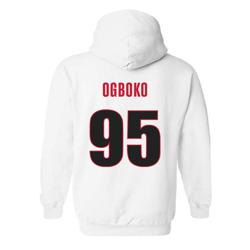 Georgia - NCAA Football : Nnamdi Ogboko - Classic Shersey Hooded Sweatshirt-1