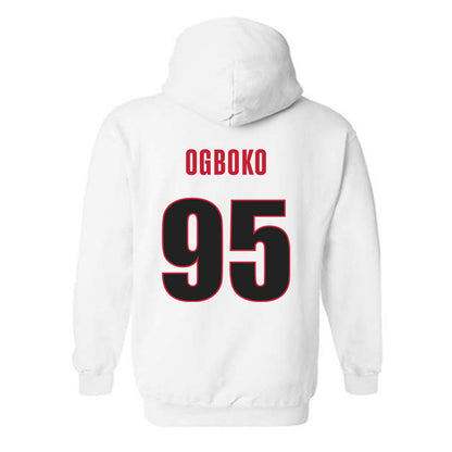 Georgia - NCAA Football : Nnamdi Ogboko - Classic Shersey Hooded Sweatshirt-1