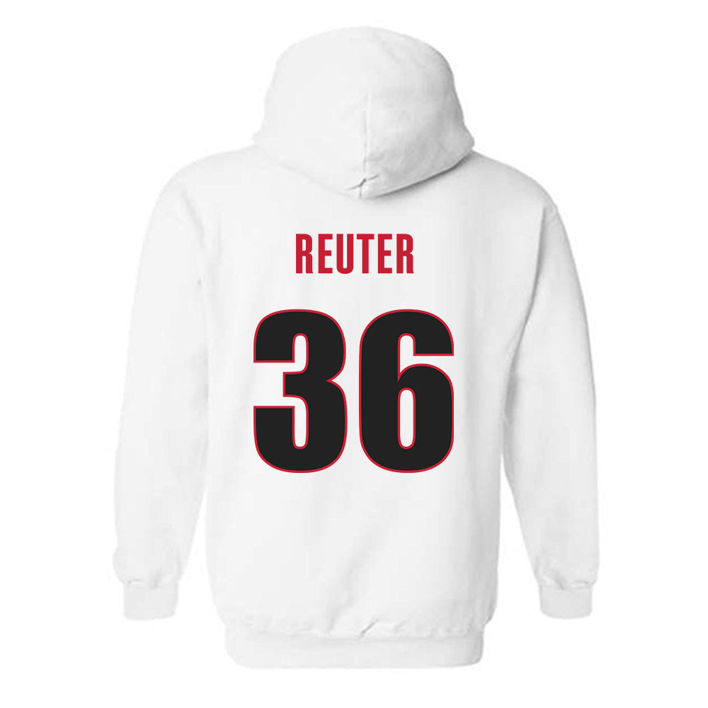 Georgia - NCAA Equestrian : Katharine Reuter - Classic Shersey Hooded Sweatshirt-1