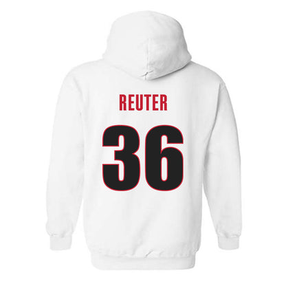 Georgia - NCAA Equestrian : Katharine Reuter - Classic Shersey Hooded Sweatshirt-1