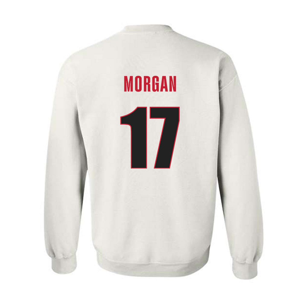 Georgia - NCAA Football : Jaylan Morgan - Classic Shersey Crewneck Sweatshirt-1