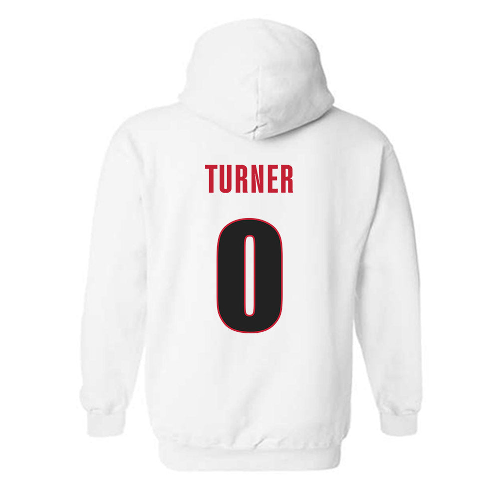 Georgia - NCAA Women's Basketball : Trinity Turner - Classic Shersey Hooded Sweatshirt-1