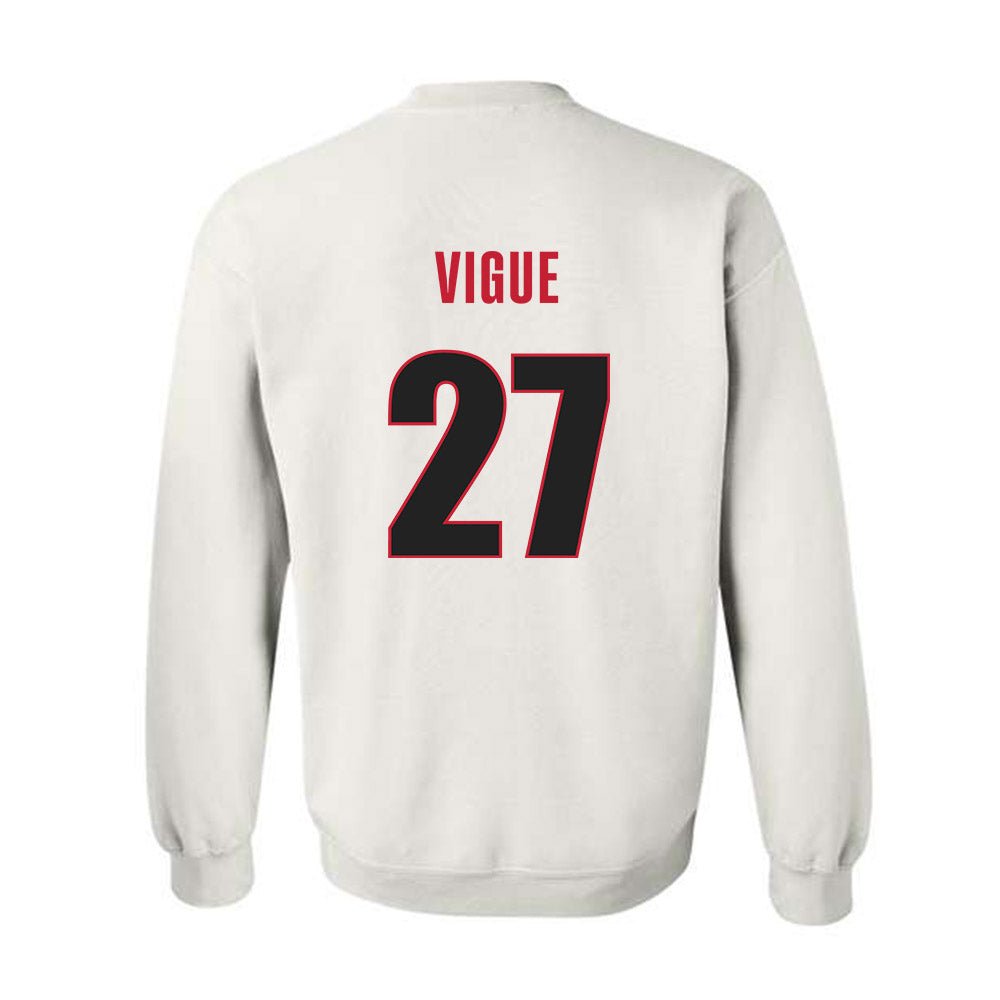 Georgia - NCAA Baseball : Dylan Vigue - Classic Shersey Crewneck Sweatshirt-1