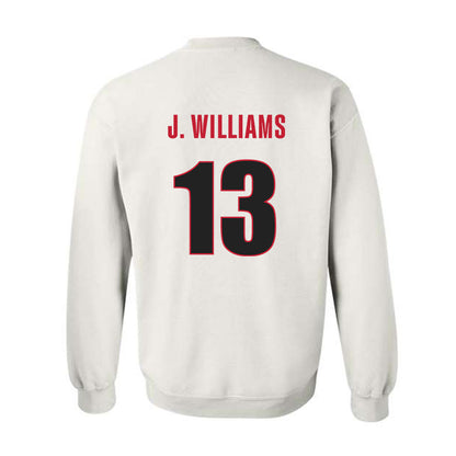 Georgia - NCAA Football : Tyler J. Williams - Classic Shersey Crewneck Sweatshirt-1