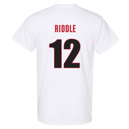 Georgia - NCAA Football : JaMarley Riddle - Classic Shersey T-Shirt-1