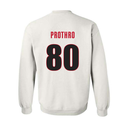 Georgia - NCAA Football : Kaiden Prothro - Classic Shersey Crewneck Sweatshirt-1