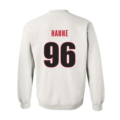 Georgia - NCAA Football : JJ Hanne - Classic Shersey Crewneck Sweatshirt-1