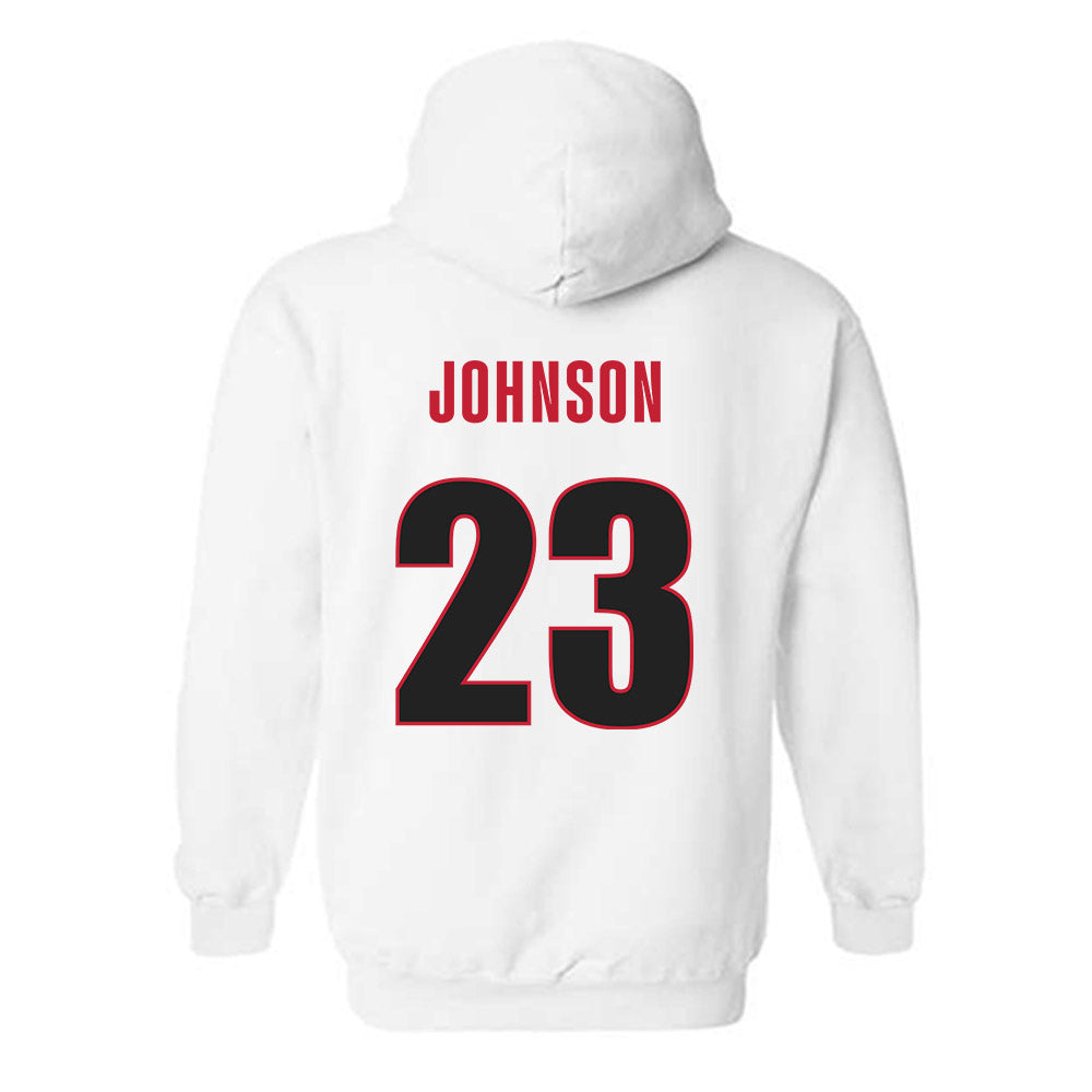 Georgia - NCAA Baseball : Cole Johnson - Classic Shersey Hooded Sweatshirt-1