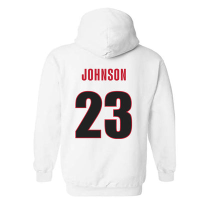 Georgia - NCAA Baseball : Cole Johnson - Classic Shersey Hooded Sweatshirt-1