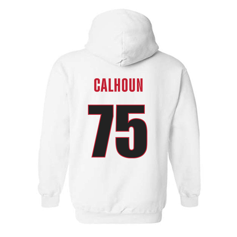 Georgia - NCAA Football : Daniel Calhoun - Classic Shersey Hooded Sweatshirt-1