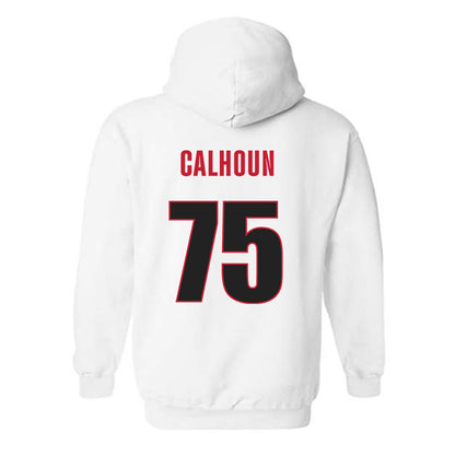 Georgia - NCAA Football : Daniel Calhoun - Classic Shersey Hooded Sweatshirt-1
