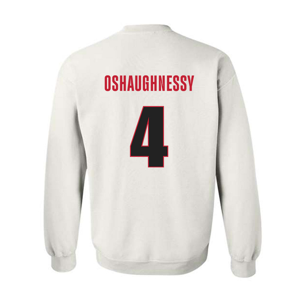 Georgia - NCAA Baseball : Michael Oshaughnessy - Classic Shersey Crewneck Sweatshirt-1