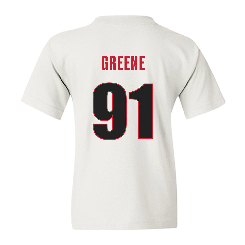 Georgia - NCAA Football : Justin Greene - Classic Shersey Youth T-Shirt-1