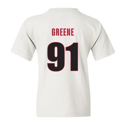 Georgia - NCAA Football : Justin Greene - Classic Shersey Youth T-Shirt-1