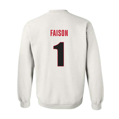 Georgia - NCAA Women's Basketball : Jocelyn Faison - Classic Shersey Crewneck Sweatshirt-1
