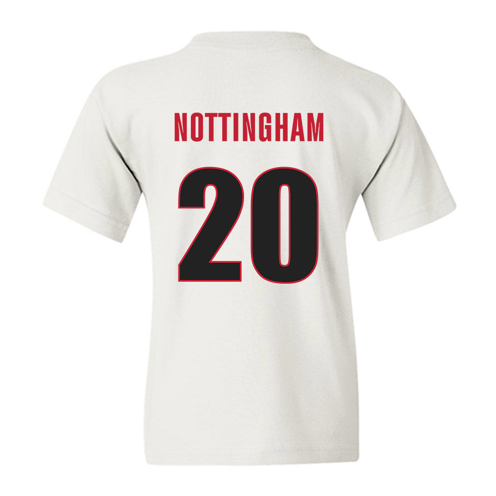Georgia - NCAA Baseball : Joe Nottingham - Classic Shersey Youth T-Shirt-1