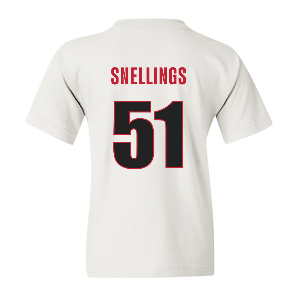 Georgia - NCAA Football : Will Snellings - Classic Shersey Youth T-Shirt-1