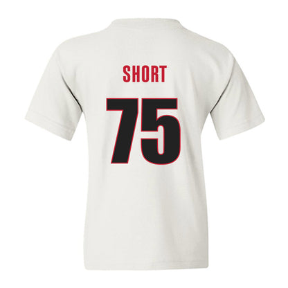 Georgia - NCAA Football : Mason Short - Classic Shersey Youth T-Shirt-1