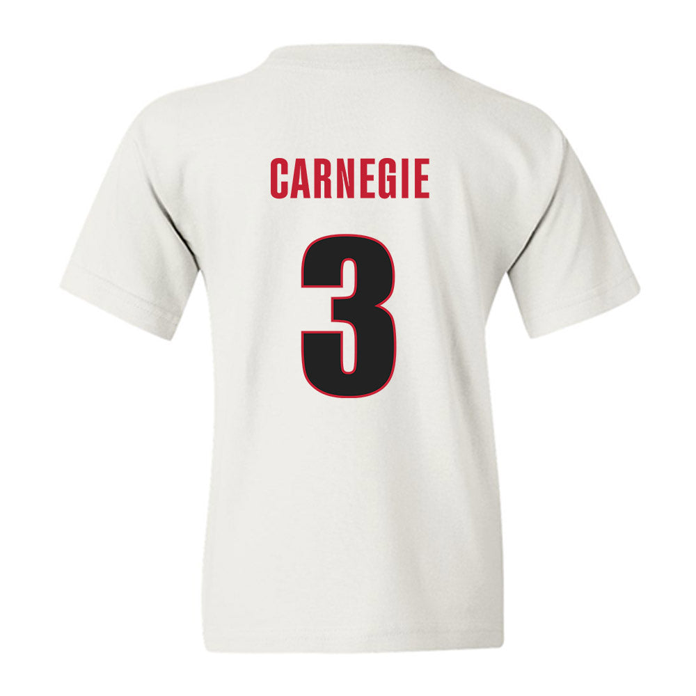 Georgia - NCAA Women's Basketball : Danielle Carnegie - Classic Shersey Youth T-Shirt-1