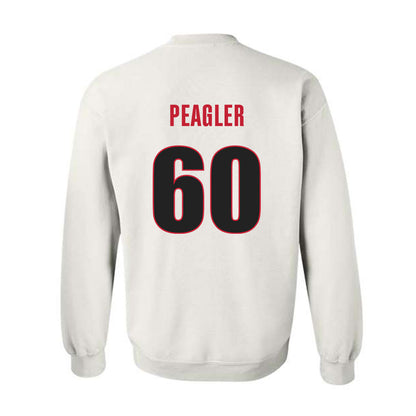 Georgia - NCAA Football : Henry Peagler - Classic Shersey Crewneck Sweatshirt-1