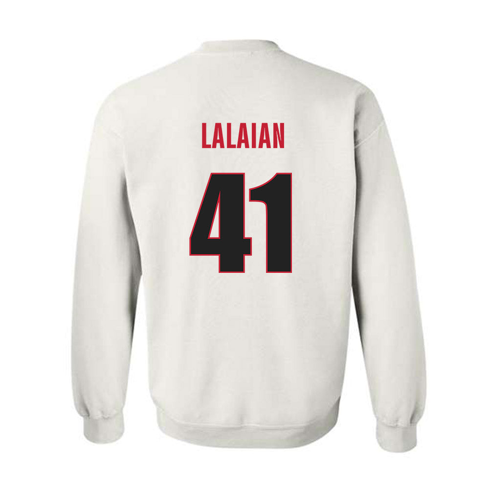 Georgia - NCAA Football : David Lalaian - Classic Shersey Crewneck Sweatshirt-1