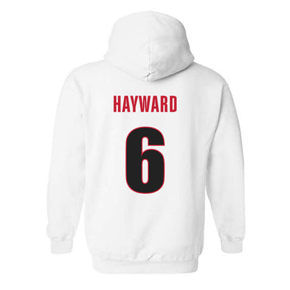 Georgia - NCAA Women's Soccer : Juliauna Hayward - Classic Shersey Hooded Sweatshirt-1