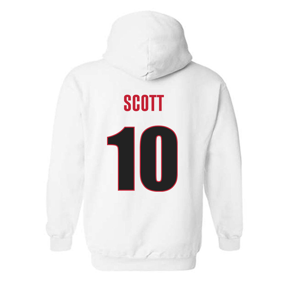 Georgia - NCAA Baseball : Matt Scott - Classic Shersey Hooded Sweatshirt-1