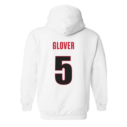 Georgia - NCAA Women's Soccer : Sage Glover - Classic Shersey Hooded Sweatshirt-1