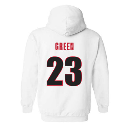 Georgia - NCAA Football : Tyriq Green - Classic Shersey Hooded Sweatshirt-1