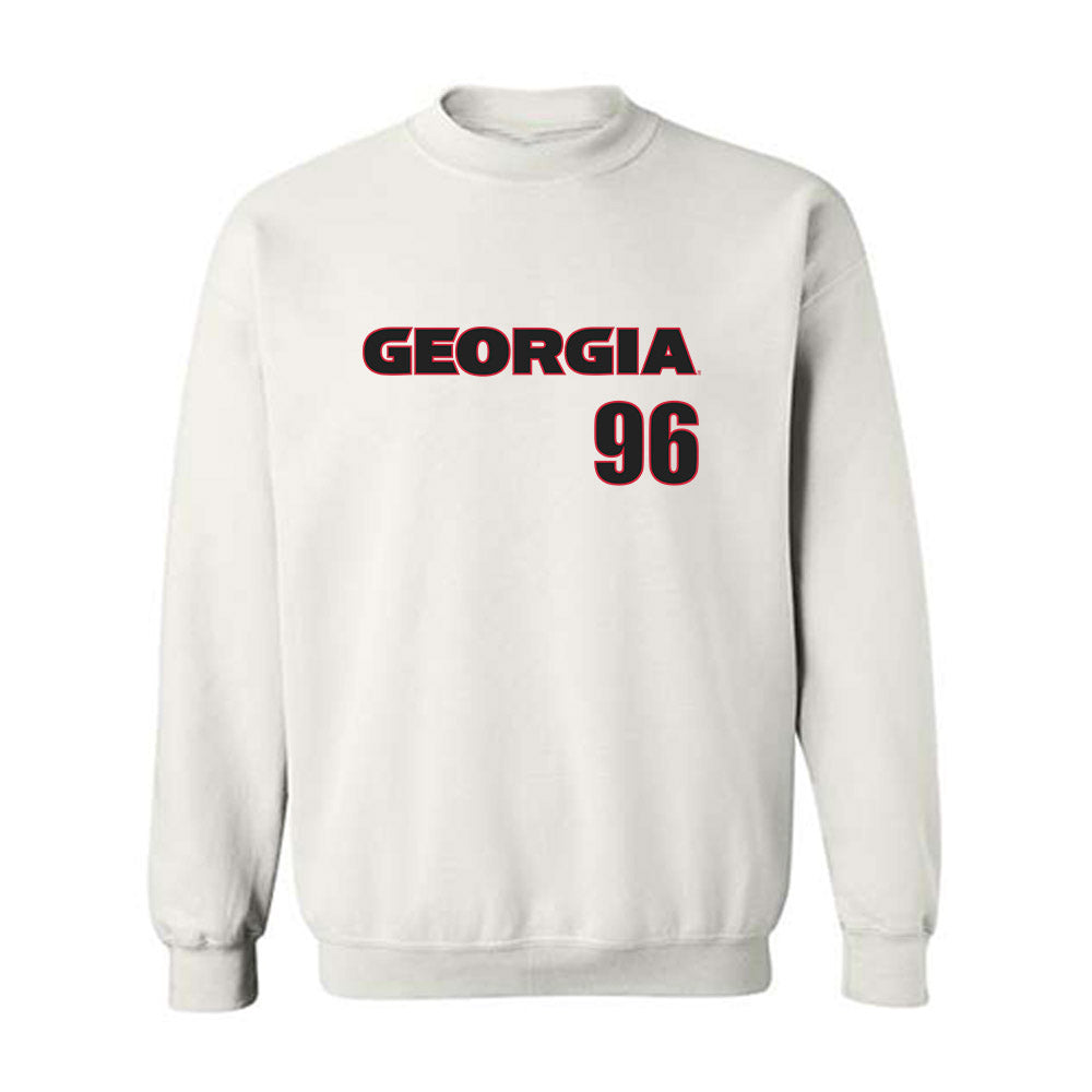 Georgia - NCAA Football : JJ Hanne - Classic Shersey Crewneck Sweatshirt-0