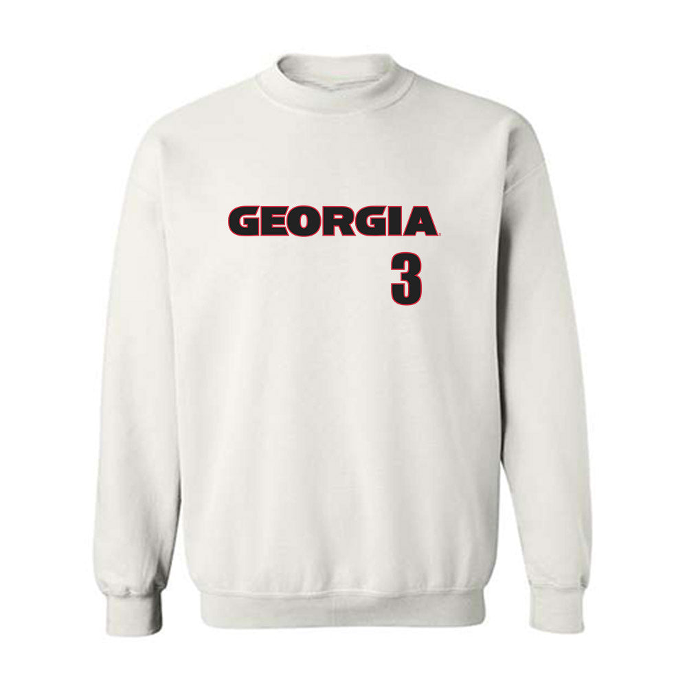 Georgia - NCAA Women's Basketball : Danielle Carnegie - Classic Shersey Crewneck Sweatshirt-0
