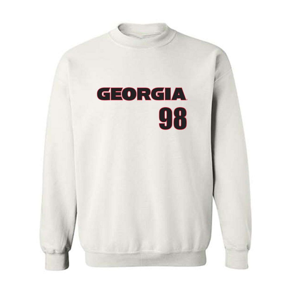 Georgia - NCAA Football : Connor Ferguson - Classic Shersey Crewneck Sweatshirt-0
