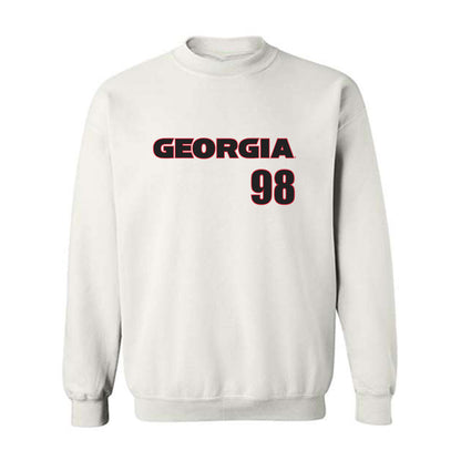 Georgia - NCAA Football : Connor Ferguson - Classic Shersey Crewneck Sweatshirt-0