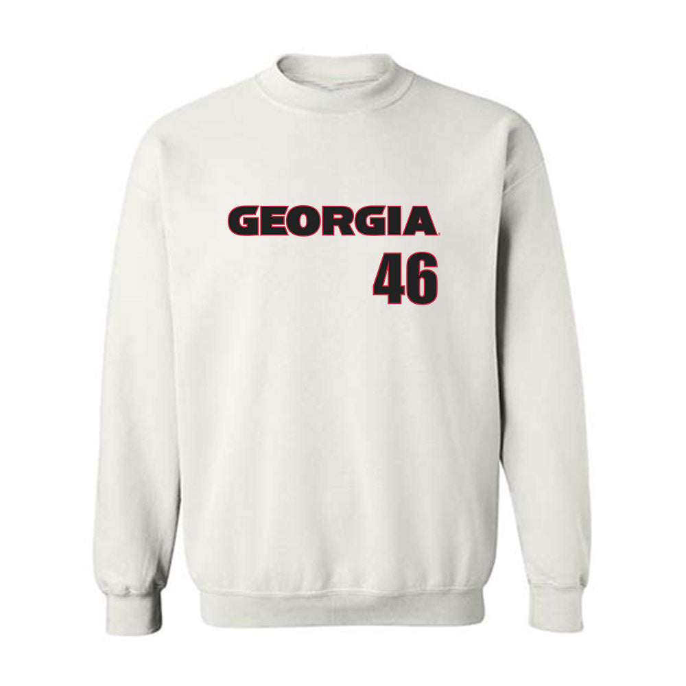 Georgia - NCAA Baseball : Logan Spivey - Classic Shersey Crewneck Sweatshirt-0
