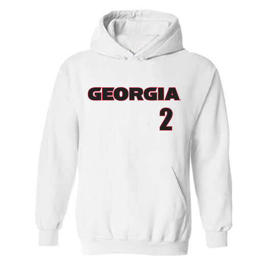 Georgia - NCAA Baseball : Ryan Black - Classic Shersey Hooded Sweatshirt-0