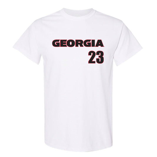 Georgia - NCAA Baseball : Cole Johnson - Classic Shersey T-Shirt-0