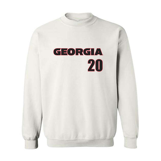 Georgia - NCAA Baseball : Joe Nottingham - Classic Shersey Crewneck Sweatshirt-0