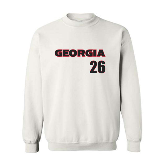 Georgia - NCAA Football : Gentry Williams - Classic Shersey Crewneck Sweatshirt-0