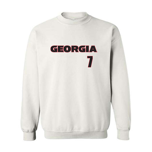 Georgia - NCAA Men's Basketball : Justin Bailey - Classic Shersey Crewneck Sweatshirt-0